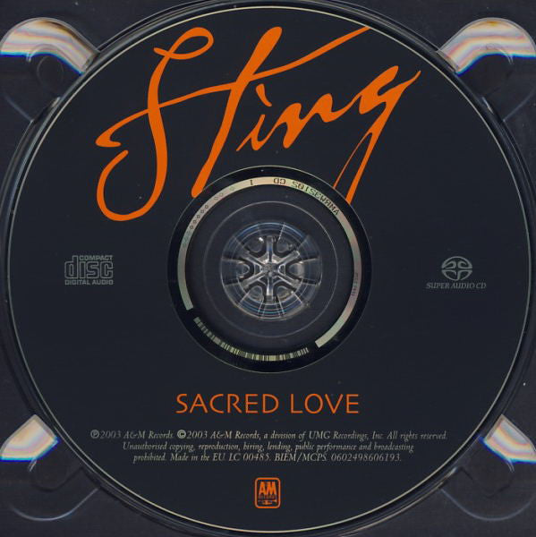 Sting : Sacred Love (SACD, Hybrid, Multichannel, Album, Ltd, Dig)