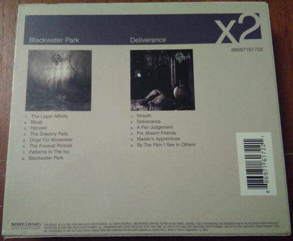 Opeth : Blackwater Park / Deliverance (CD, Album + CD, Album + Comp)