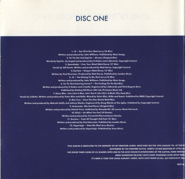 Various : Some Of These Were Hooj...Two (CD, Comp + CD, Comp, Mixed)