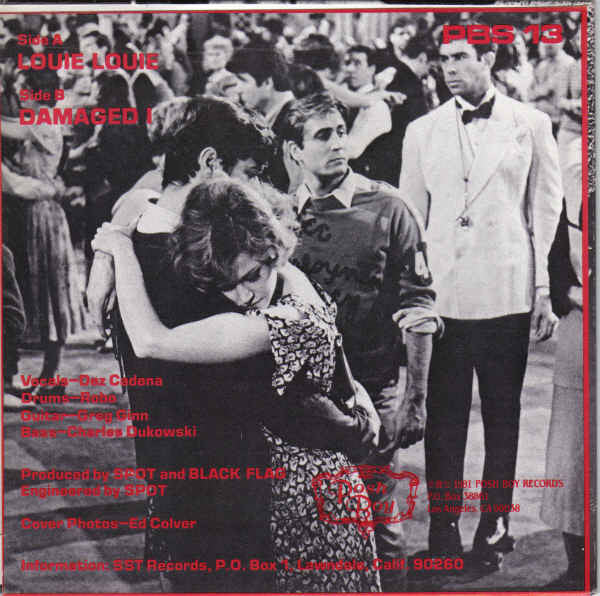 Black Flag : Louie Louie (7", Single, Sma)