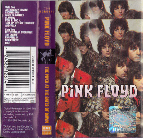 Pink Floyd : The Piper At The Gates Of Dawn  (Cass, Album, RE, RM)