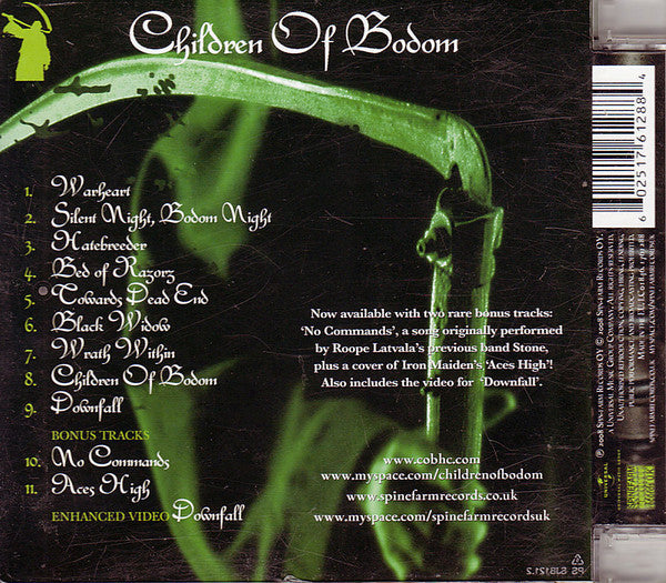 Children Of Bodom : Hatebreeder (CD, Album, Enh, RE, S/Edition, Sup)