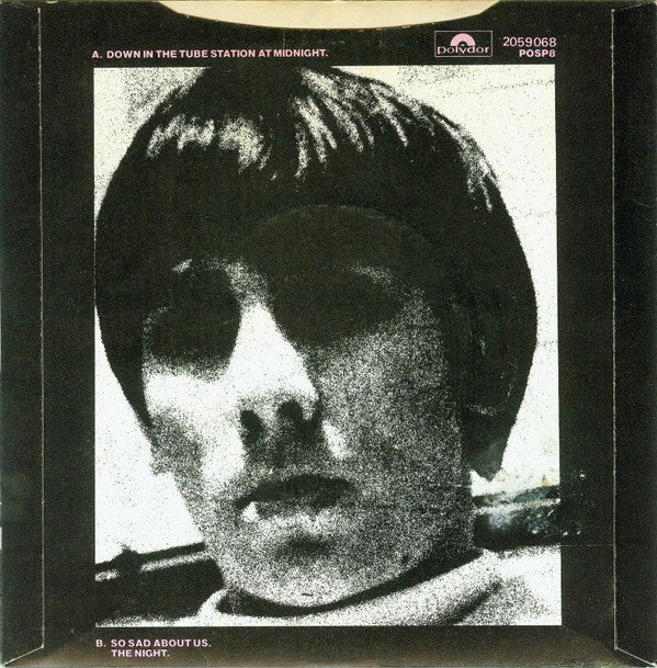 The Jam : Down In The Tube Station At Midnight (7", Single)