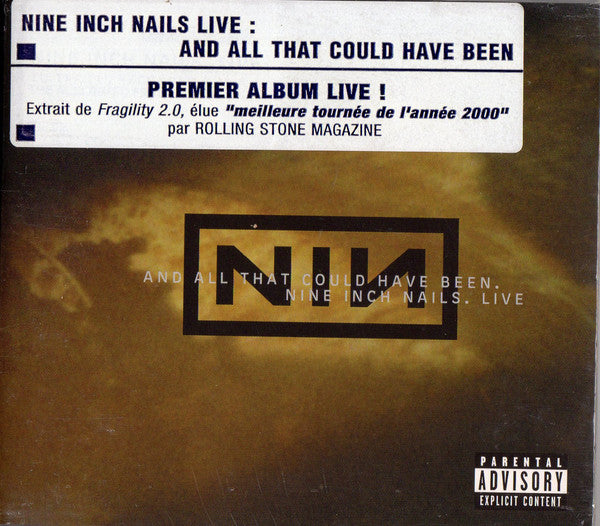Nine Inch Nails : And All That Could Have Been. Live (CD, Album, Dig)
