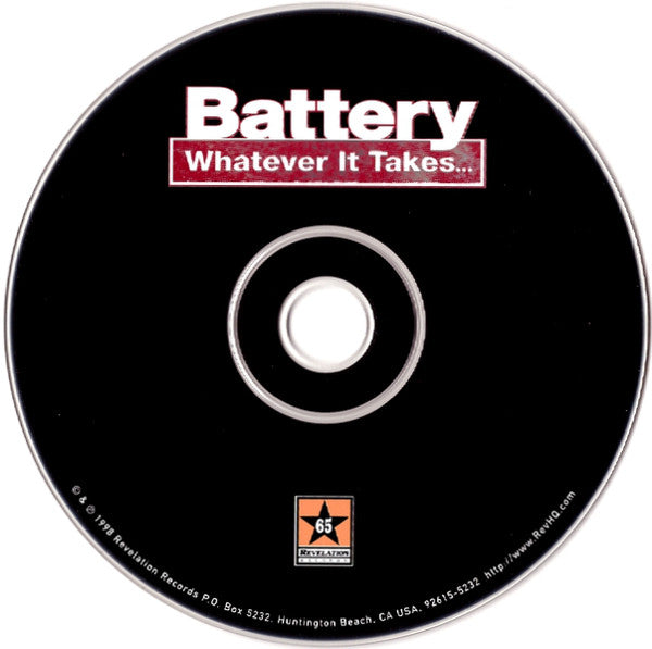 Battery (3) : Whatever It Takes... (CD, Album)