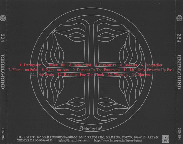 324 : Rebelgrind (CD, Album)