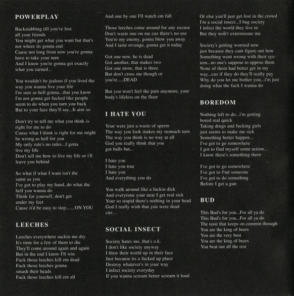 Verbal Abuse : Just An American Band / Live In '84 (CD, Album, RE, RP)