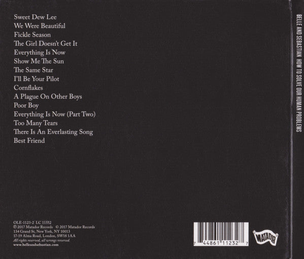Belle And Sebastian* : How To Solve Our Human Problems (CD, Comp)