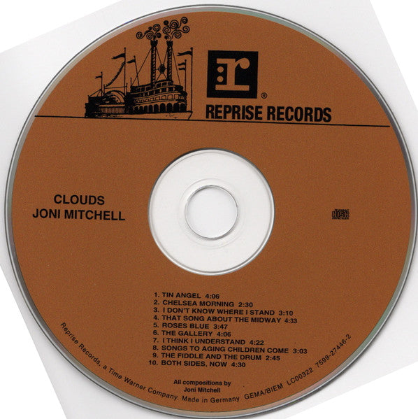 Joni Mitchell : Clouds (CD, Album, RE, RM)