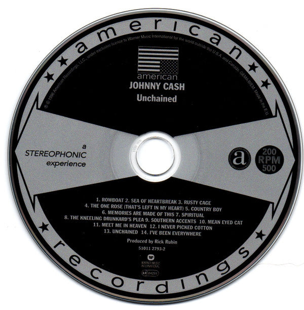 Cash* : Unchained (CD, Album, RE)