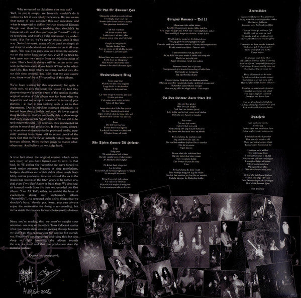 Dimmu Borgir : Stormblåst (LP, Album + 7" + RE)