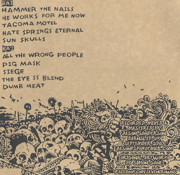 Seven Crowns (2) : Sun Skulls (LP, Album, Ltd, RE, Gre)