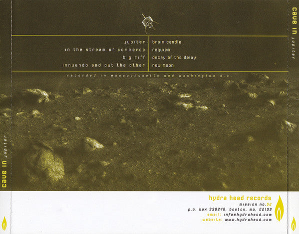 Cave In : Jupiter (CD, Album, Yel)