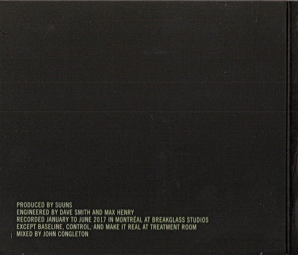 Suuns : Felt (CD, Album)