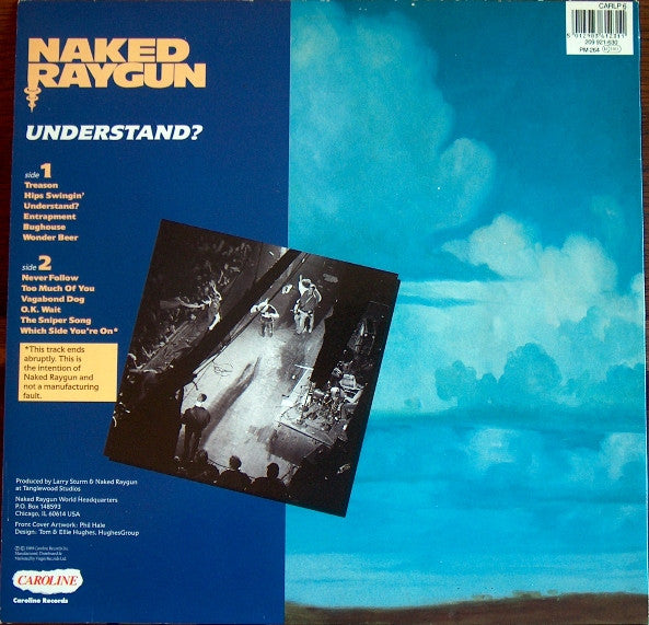Naked Raygun : Understand? (LP, Album)