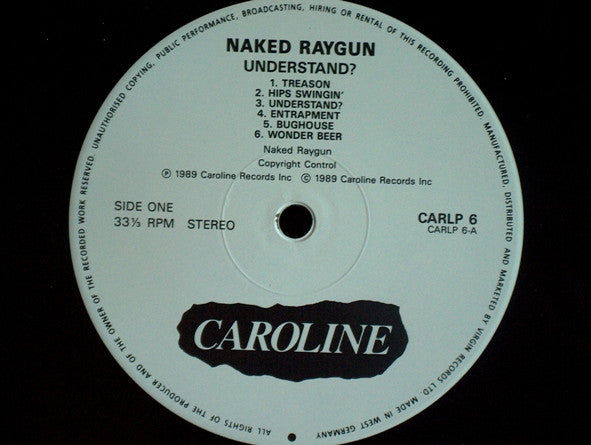 Naked Raygun : Understand? (LP, Album)