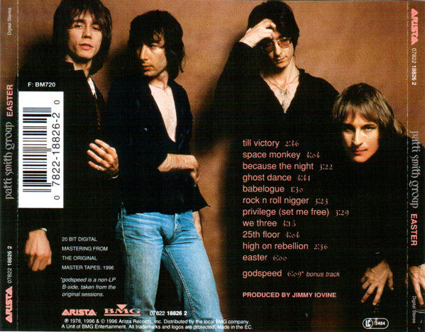 Patti Smith Group : Easter (CD, Album, RE, RM)