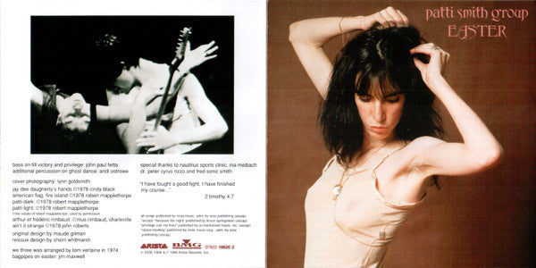 Patti Smith Group : Easter (CD, Album, RE, RM)