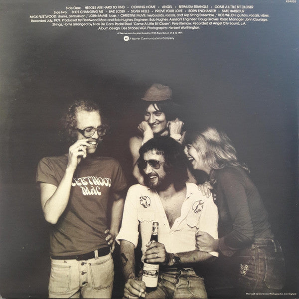 Fleetwood Mac : Heroes Are Hard To Find (LP, Album, RP)