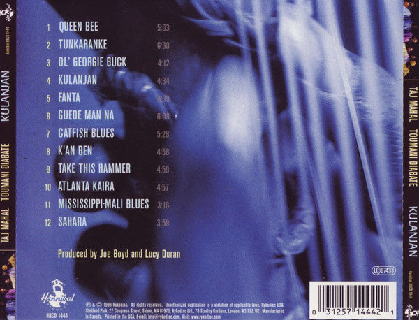 Taj Mahal, Toumani Diabate* : Kulanjan (CD, Album, O-c)