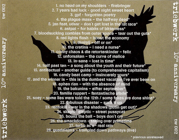 Various : Triebwerk  10th Anniversary (CD, Comp)