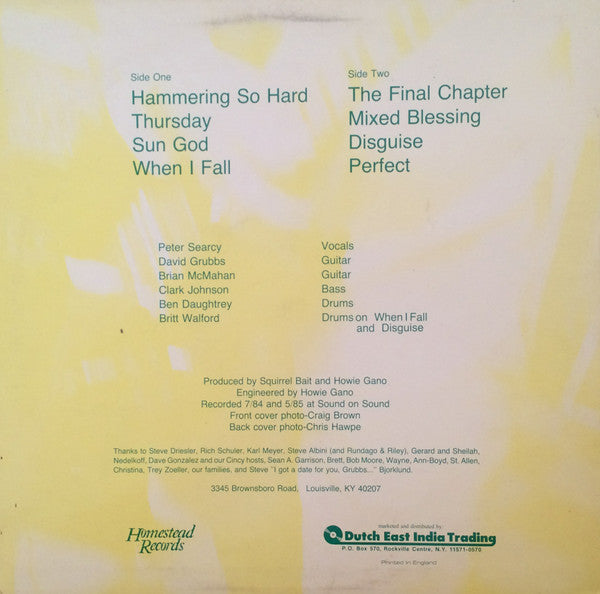 Squirrel Bait : Squirrel Bait (12", EP)