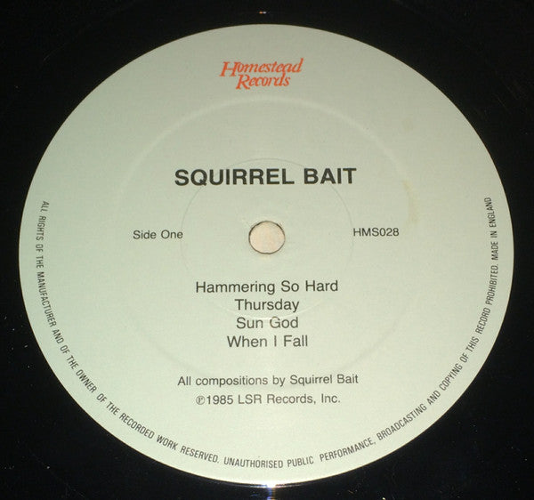 Squirrel Bait : Squirrel Bait (12", EP)