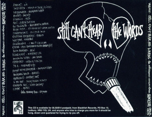 Various : Still Can't Hear The Words: The Subhumans Covers Album (CD)