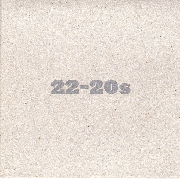 22-20s : 05/03 (CD, Album)