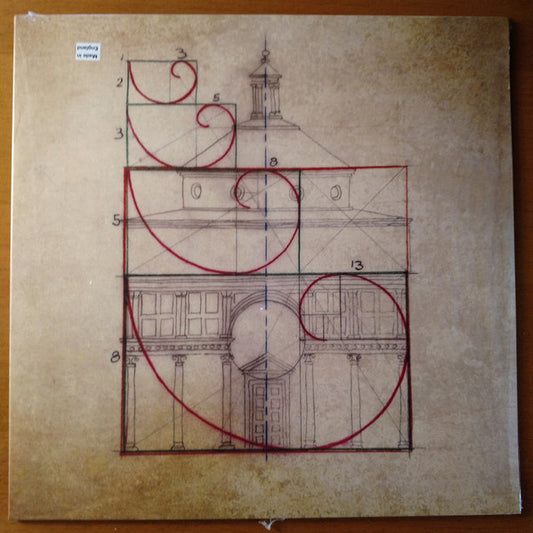 Ian Kearey & Paul Wigens : The Golden Section - Improvisations For Guitar And Drumkit (LP)