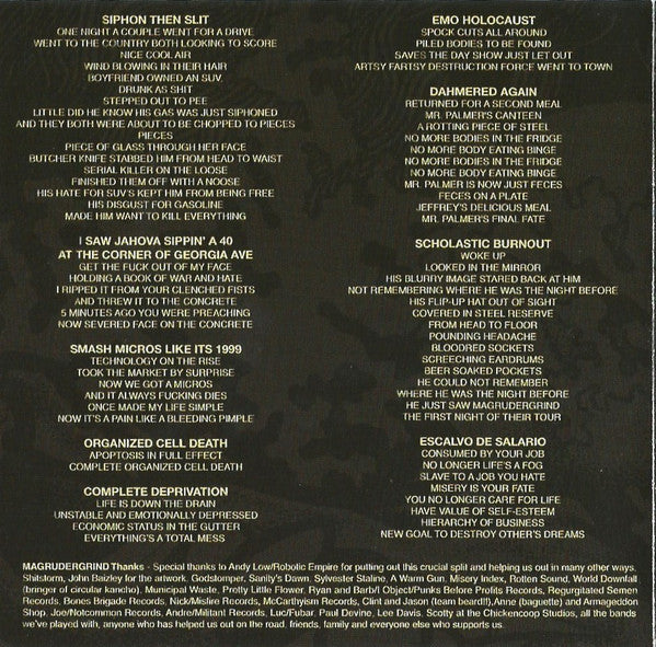 Magrudergrind / Shitstorm : Magrudergrind / Shitstorm (CD)