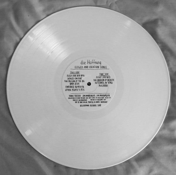 Die Hoffnung : Elegies And Creation Songs (LP, Whi + CDr)
