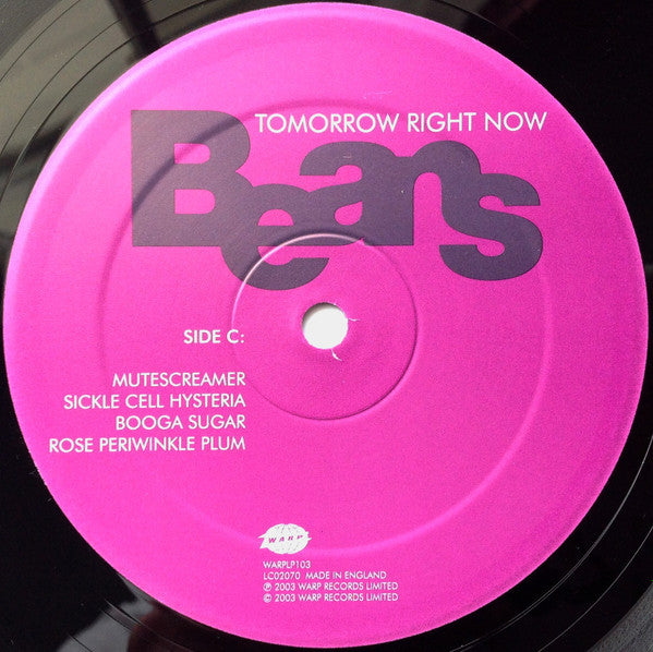 Beans : Tomorrow Right Now (2xLP, Album)