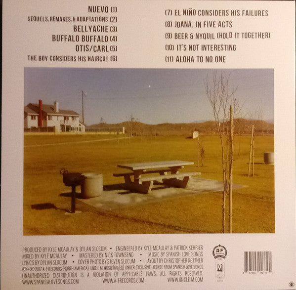 Spanish Love Songs : Schmaltz (LP, Album, Club, Bro)