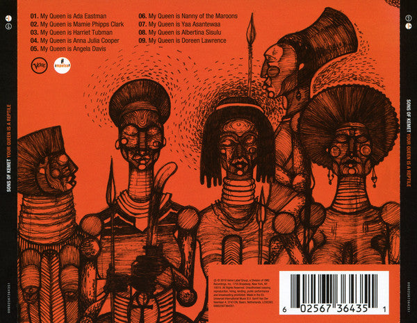 Sons Of Kemet : Your Queen Is A Reptile (CD, Album)