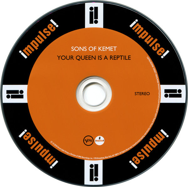Sons Of Kemet : Your Queen Is A Reptile (CD, Album)