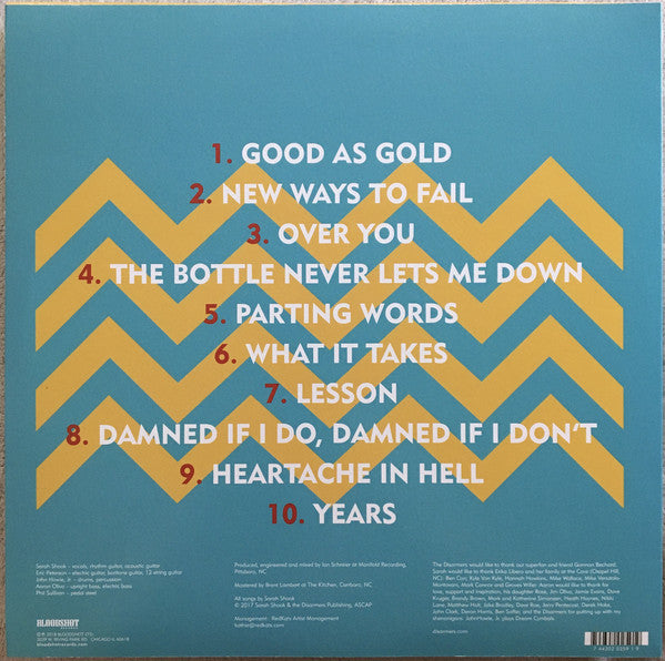 Sarah Shook & The Disarmers* : Years (LP, Album, 180)