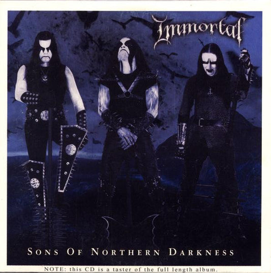 Immortal : Sons Of Northern Darkness (CD, Album, Promo)