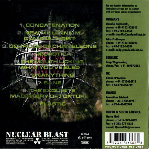 Meshuggah : Chaosphere (CD, Album, Promo)