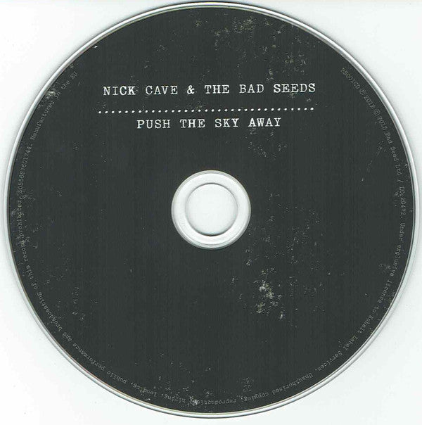 Nick Cave & The Bad Seeds : Push The Sky Away (CD, Album, RE)