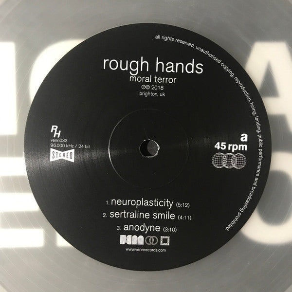 Rough Hands : Moral Terror (12", EP, Ltd, Cle)