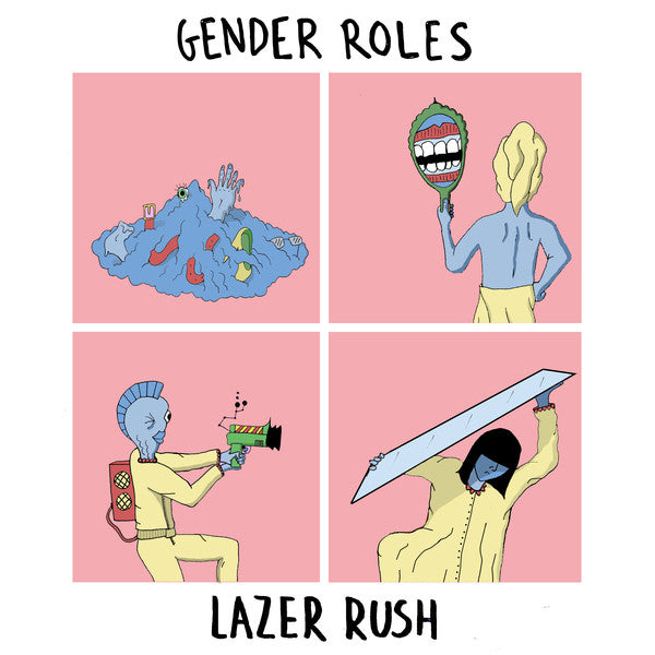 Gender Roles : Lazer Rush (7", EP, Fro)