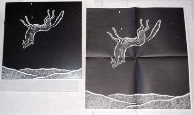 Wolfmangler : Dwelling In A Dead Raven For The Glory Of Crucified Wolves (2xLP, Ltd, Gre)