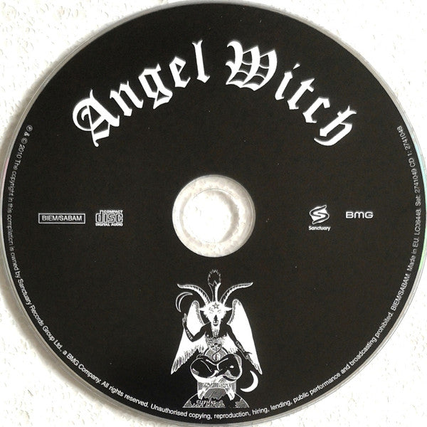 Angel Witch : Angel Witch (CD, Album, RE, RM + CD, Comp, RM + Dlx, 30t)