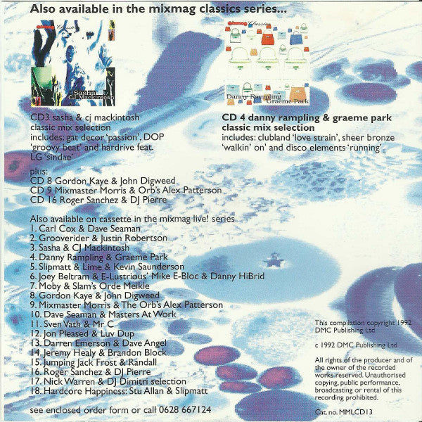 Darren Emerson & Dave Angel : Mixmag Classics (CD, Mixed, RE)