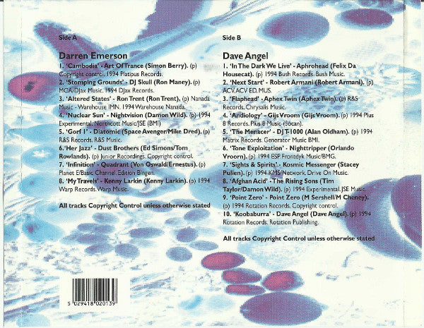 Darren Emerson & Dave Angel : Mixmag Classics (CD, Mixed, RE)