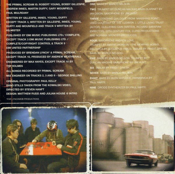 Primal Scream : Vanishing Point (CD, Album)