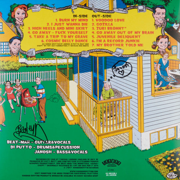 The Monsters (3) : Youth Against Nature (LP, Album, RE + CD, Album)