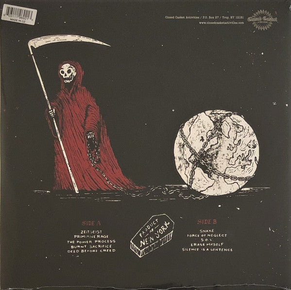 Incendiary (3) : Cost Of Living (12", Album, Bla)