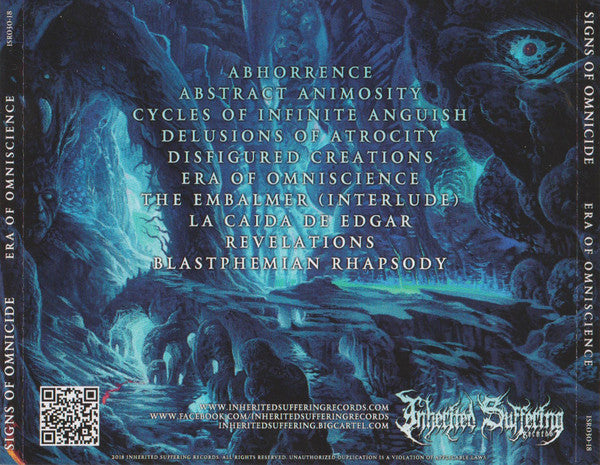 Signs Of Omnicide : Era Of Omniscience (CD, Album)